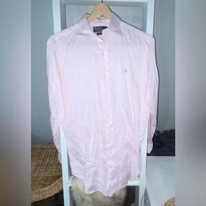 Polo Ralph Lauren Andrew Oxford Shirt – Light Pink (15 ½ - 33)